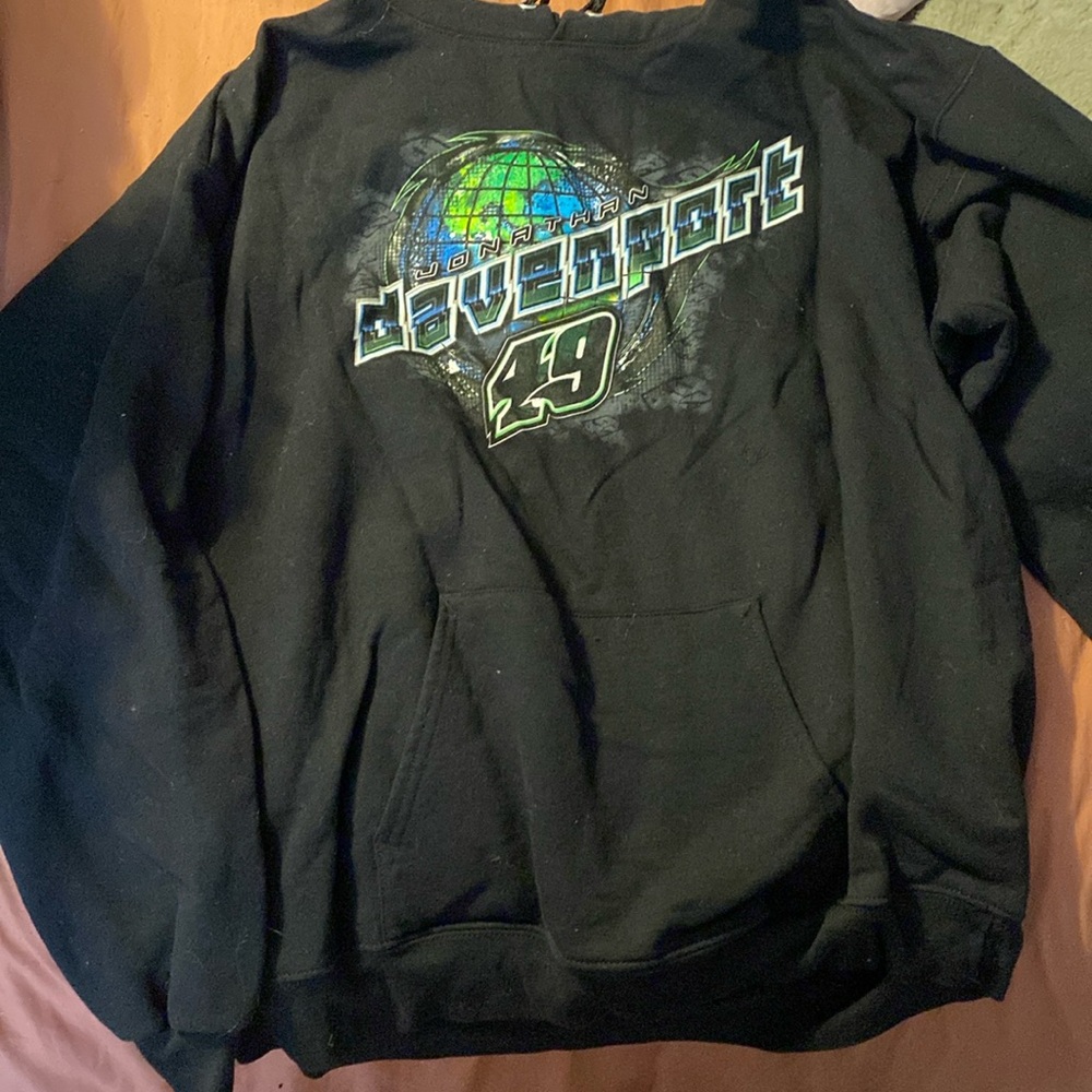 Late model, driver, Jonathan Davenport hoodie
